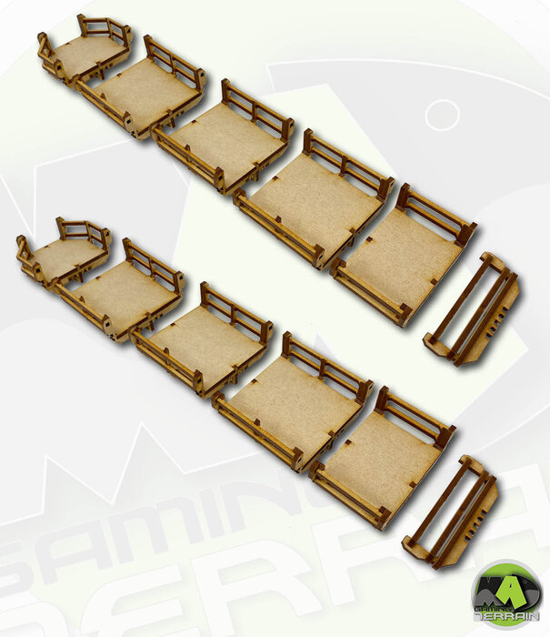 Hab Block Walkways - Wide expansion set