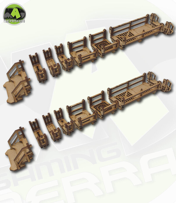 Hab Block Walkways - Expansion Set detailed