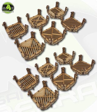 Walkways - Cross Section Set detailed