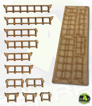Hab Block Railing set