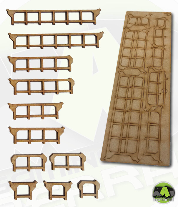 Hab Block Hab Block Railing set