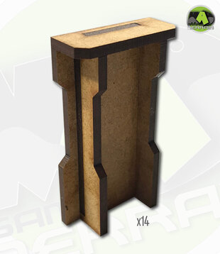 Large Wall End Set