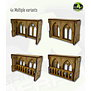 Large Wall Gothic Windows 4pk