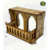 Large Wall Gothic Balconies Pack