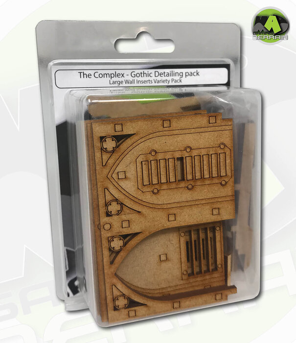 Complex Gothic Large Wall Detailing Insert Variety Pack