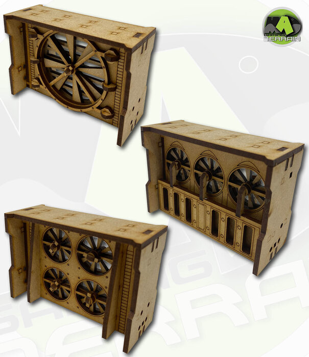 Complex Large Wall Fan Variety Pack