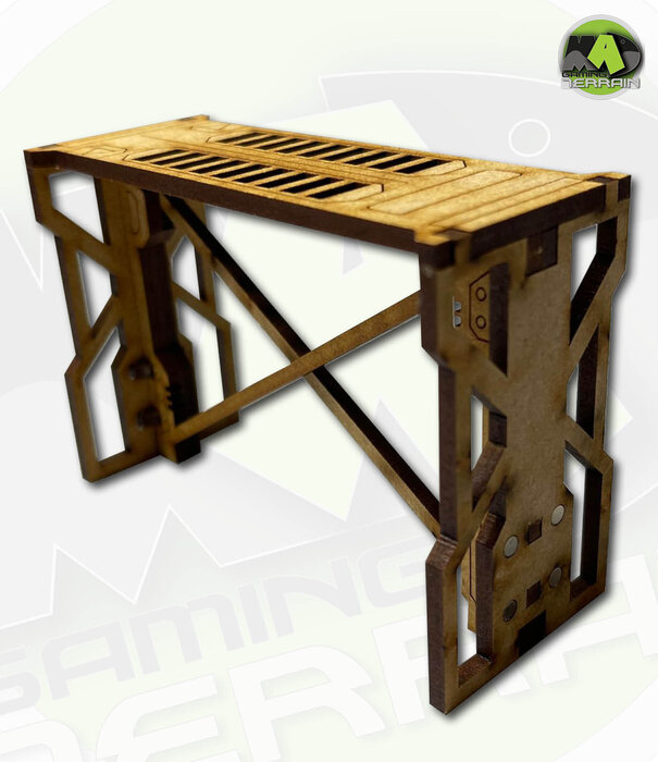 Complex Large Wall Truss