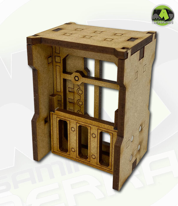 Complex Small Wall Industrial Windows 6pk