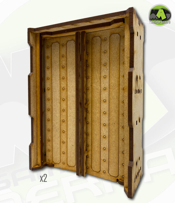 Complex Double Height Industrial Door T1