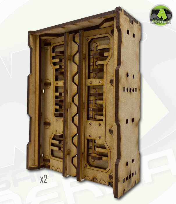Complex Double Height Industrial Door T2