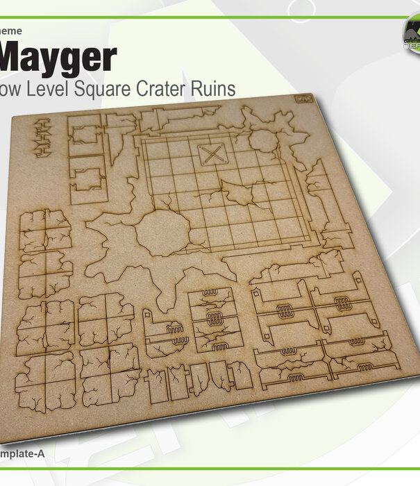 Mayger Low Level Square Ruins 2pk