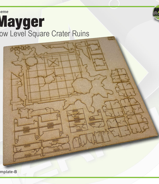 Mayger Low Level Square Ruins 2pk