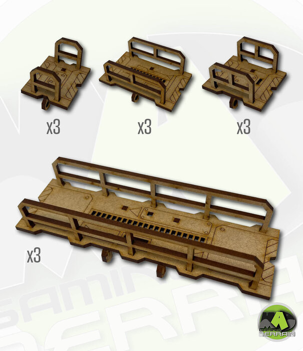 Mayger Linking Module Walkway - Variety Pack