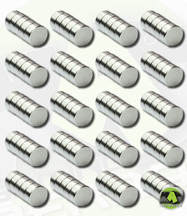 Magnets 3x3mm x100