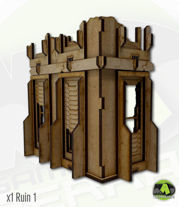Mayger GW Style Ruined Buildings pk
