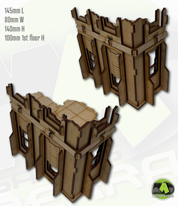 Mayger GW Style Ruined Buildings pk
