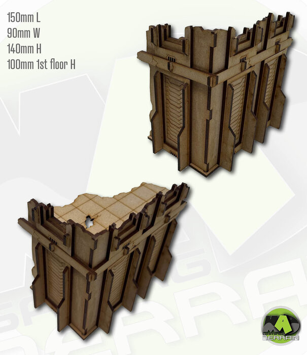 Mayger GW Style Ruined Buildings pk