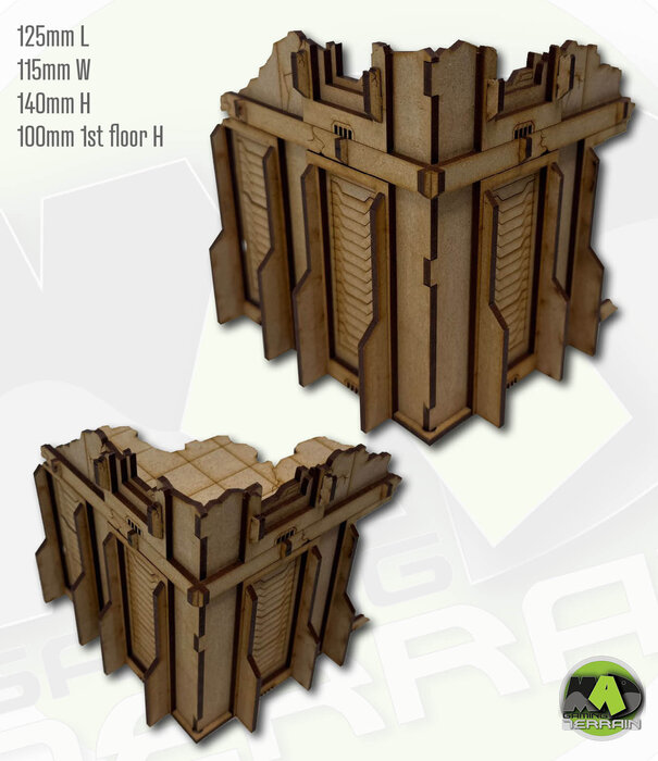 Mayger GW Style Ruined Buildings pk