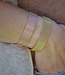 Stijlvolle stainless steel mesh armband voor bedels en gravure