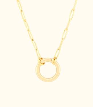 Briansa Paperclip Ketting Structuur