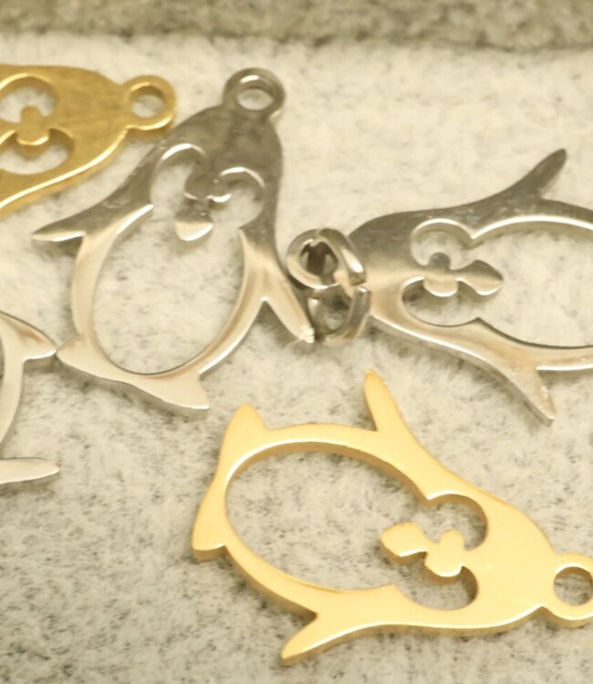 Unieke Pinguin Bedel Voor Een Speels Accent Aan Jouw Sieraden