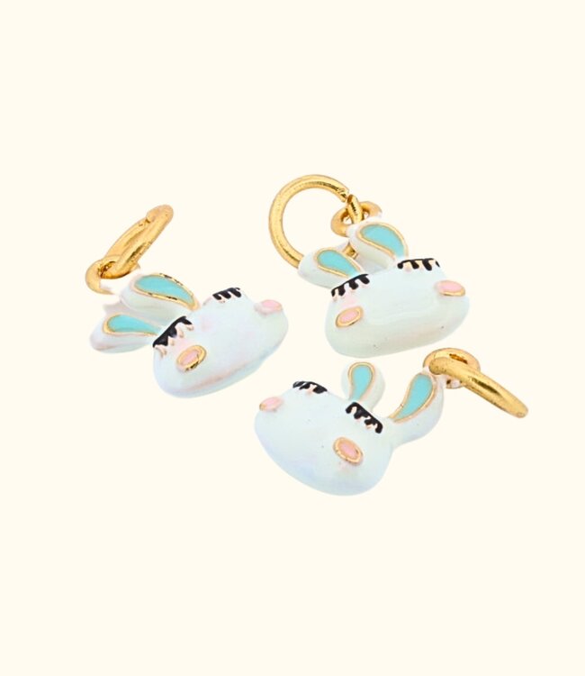 Speelse en stijlvolle bedel geïnspireerd door konijnen