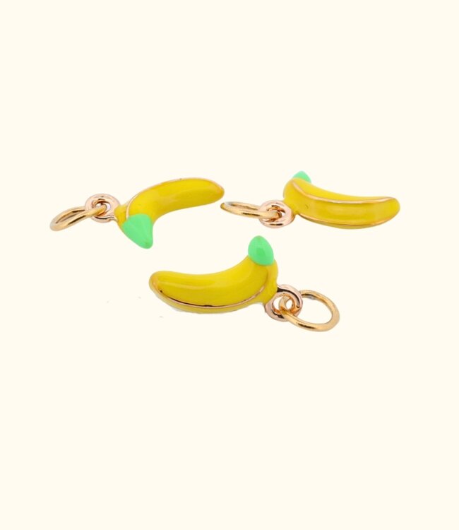 Speelse en stijlvolle bedel geïnspireerd door bananen