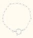 Elegante Paperclip Armband Glanzend Met Boeisluiting