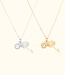 Betekenisvolle Geboortebloem Ketting Met Geboortesteen