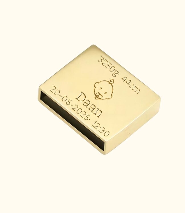 Stainless Steel Mesh Bedel Geboorte Zoon Voor Mesh Armband