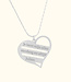 Geef een persoonlijk cadeautje met een hartjes naamketting!