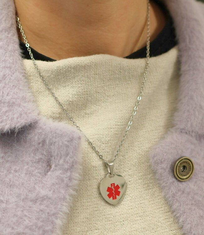 Ketting Met Hanger Voor Essentiële Medische Gegevens