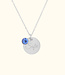 Ketting met naamgravure en geboortesteen voor een persoonlijk cadeau