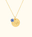 Ketting met naamgravure en geboortesteen voor een persoonlijk cadeau