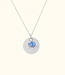 Ketting met naamgravure en geboortesteen voor een persoonlijk cadeau