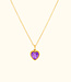 Elegante Ketting Met Geboortesteen Voor Februari