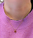 Elegante Ketting Met Geboortesteen Voor Januari