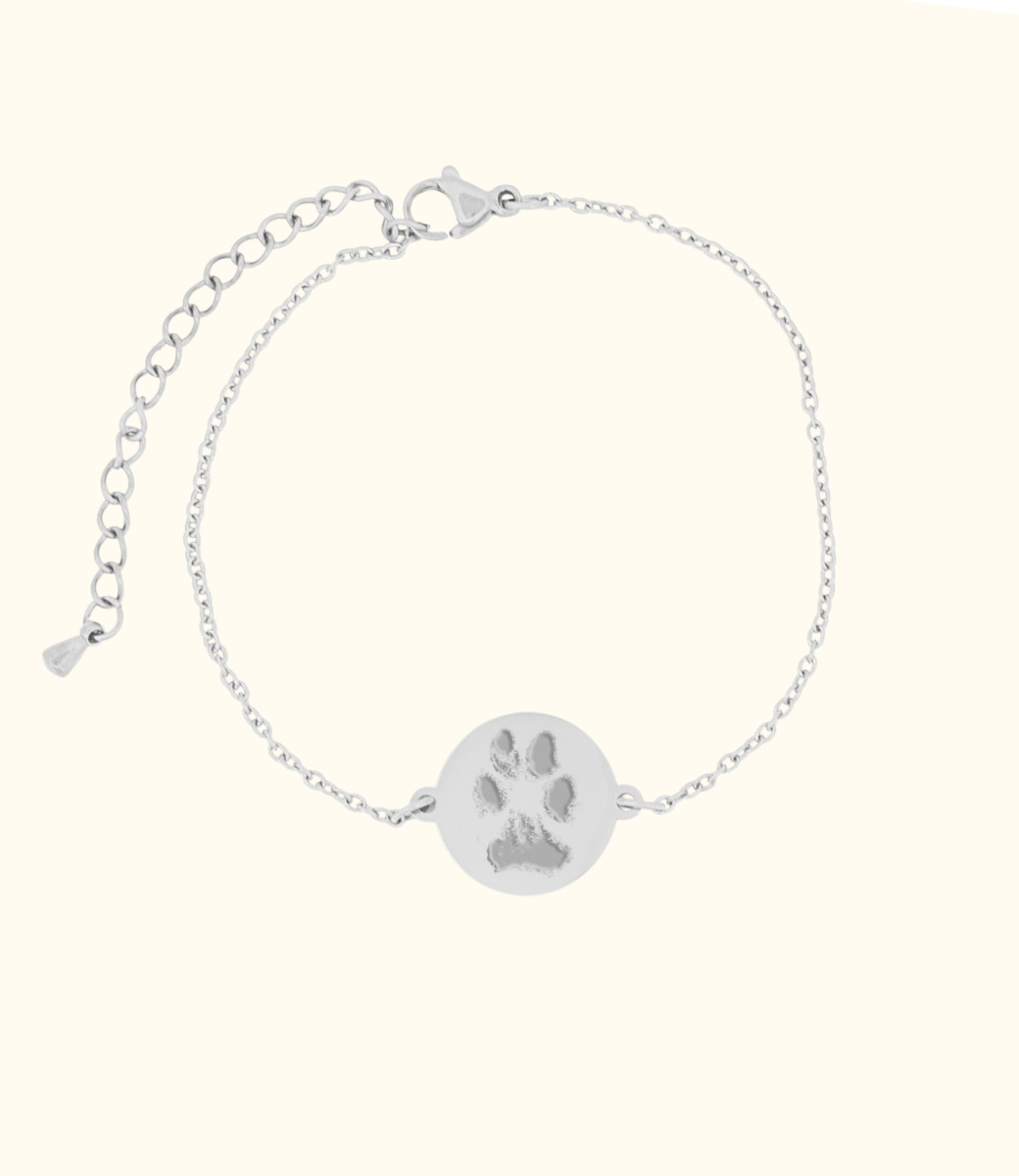Cat Memorial Gifts-Dog Remembrance-Custom Picture Ketting- Gepersonaliseerde gegraveerde foto hanger-huisdier minnaar sympathie geschenk-Rose Gold Paw Print