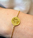 Armband met naam en pootafdruk voor een betekenisvol aandenken