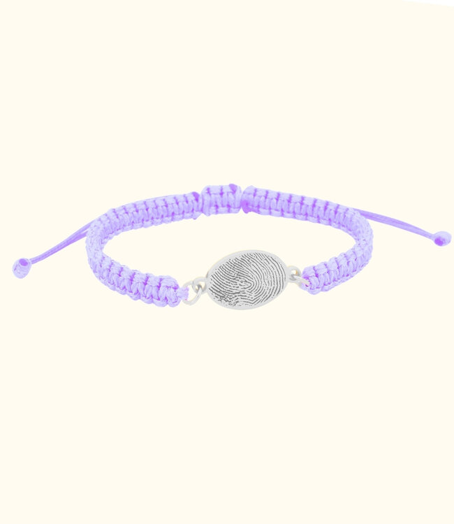 Creëer een Unieke Ovale Armband met Jouw Vingerafdruk