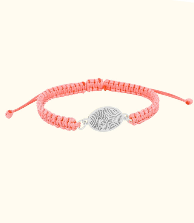 Creëer een Unieke Ovale Armband met Jouw Vingerafdruk