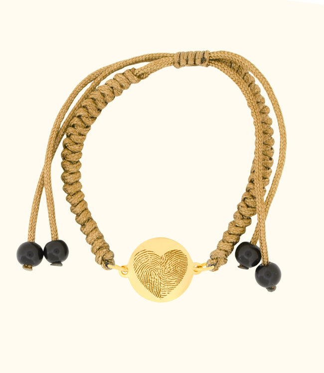 Creëer je Eigen Armband met de Vingerafdruk van Twee Personen