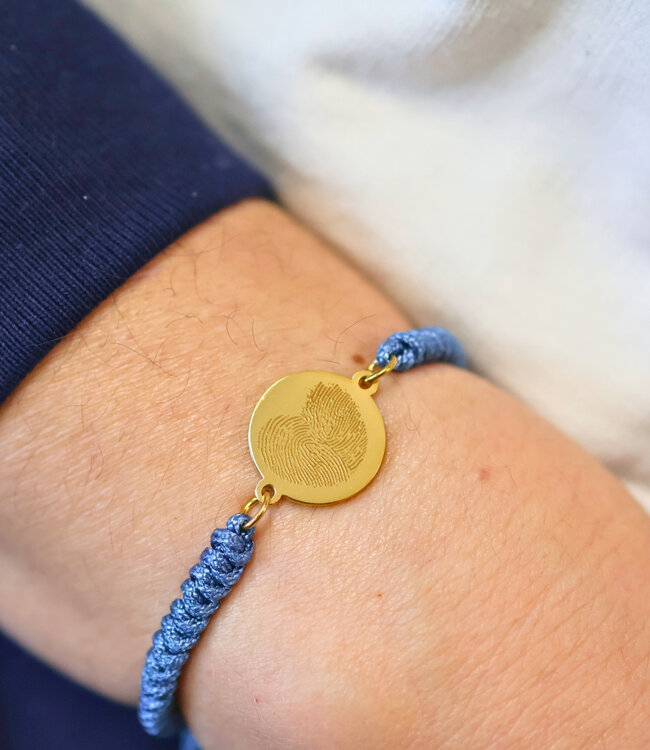 Creëer je Eigen Armband met de Vingerafdruk van Twee Personen