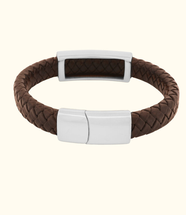 Een Persoonlijke Vingerafdruk in een Stijlvolle Heren Armband