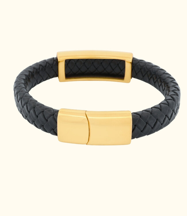 Een Persoonlijke Vingerafdruk in een Stijlvolle Heren Armband