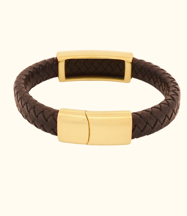 Een Persoonlijke Vingerafdruk in een Stijlvolle Heren Armband