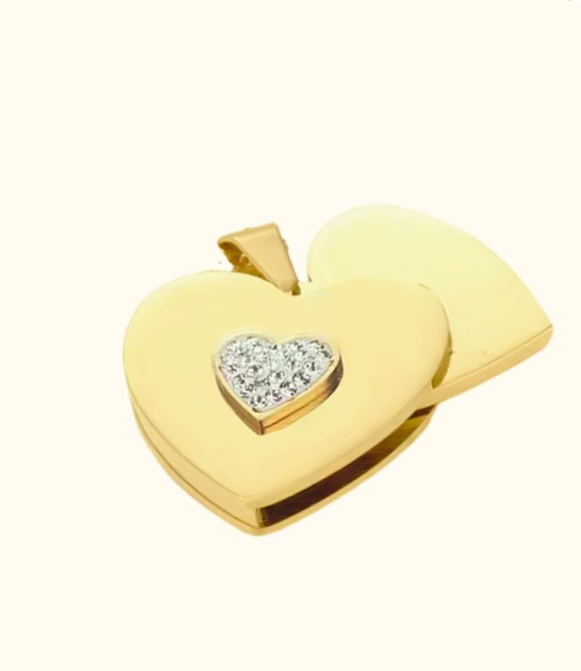 Geef je moeder een ketting met geheime hartboodschap