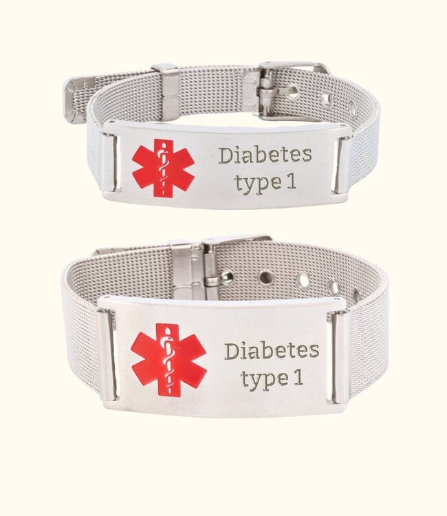 Armband Voor Volwassenen Met Jouw Medische Gegevens