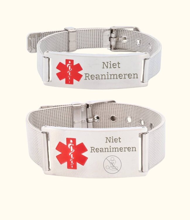 Armband Voor Volwassenen Met Jouw Medische Gegevens