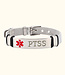 ID-armband Voor Vrouwen Met Gegraveerde Medische Informatie Voor Noodgeval